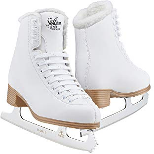 Jackson Ultima - Jackson Classic 380 Boot with Mark I Blade, Moderate Support Figure Skates for Women and Girls, Championship Quality Ice Skates, (Style No. JC381)