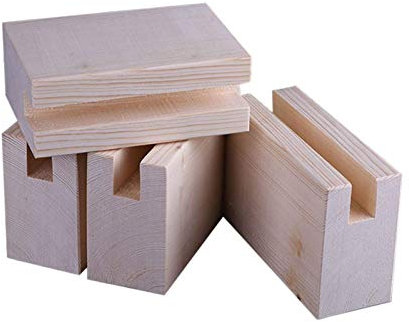 4 stycken möbelstigning, sängstege, konkavt massivt träblock, möbelben, bordstång, elefantfot, trästege, sängstege, möbelfötter, öka med 10 cm