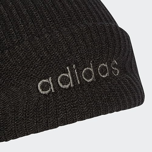 adidas Unisex Classic Beanie, Black/Grey Six, XS