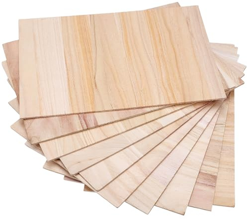 IMIKEYA 10pcs Wooden Taekwondo Training Boards 29.5x20cm Rebreakable Boards Martial Arts Training Equipment Kids Adults Karate Boards for Breaking Kickboxing Practice Accessory