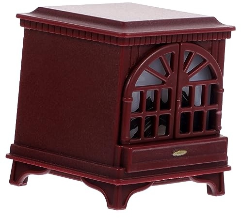 VICASKY Cheminée Miniature pour Maison De Poupée Modèle De Meuble Et Accessoire Décoratif pour Mini-Maison