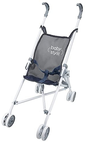COLORBABY 44923 CBToys Silla Plegable Estilo bebé, Azul, 25x40,5x55,5 cm