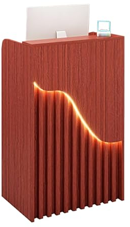 Große Empfangstheken, Rezeptionstheke Mit Schubladen, Rezeptionstheken, Rezeptionstisch Abnehmbaren Regal, Bürotheke, Laden Theke Verkaufstheke, Verkaufstisch Tresen, Büromöbel Rezeptionsmöbe (Color