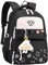 Clufar Schulrucksack Teenager Jungen 12 Jahre Schwarz Schulranzen Mädchen Teenager für Schule Reisen Wasserdicht Rucksack Damen Daypacks Schultasche Backpack School Bag Großer für Causal Wrok,Black