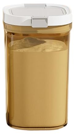 Milk Powder Dispenser, Food Containers with Lid, Portable Airtight Containers for Storing Milk Powder for Fruit and Food