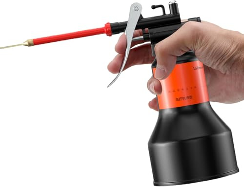Ahuuen Ölerflasche | 350ml Handpumpe Ölkanne Nachfüllbar | Schmierspray für Elektronik Werkstatt Industrieanlagen | Auto Zubehör für Werkzeugwartung Kleingeräte Industrieequipment