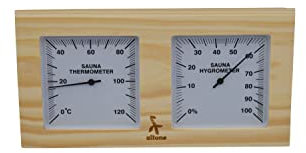 Thermometer Hygrometer Kombi Messinstrument für die Sauna