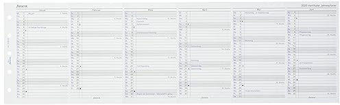 FILOFAX Kalendereinlage Mini Jahresplaner vertikal (Deutsch)2025