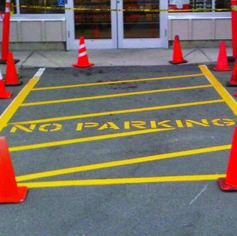 FixMaster Line Marker HD Heavy Duty Line Marking Paint for Car Parks & Playgrounds (Yellow 2.5L)