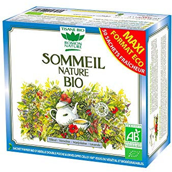 Tisane Sommeil nature bio format éco (50 infusettes) - Romon Nature - Tisanes & infusions bio