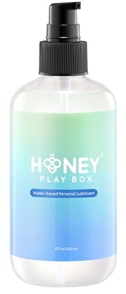 Water Based Lube (8 Fl Oz) Personal Lubricant for Men, Women & Couples, Toy Friendly, Flavorless, Non-Sticky, Easy-to-Clean, Water-Based Lubricant for Vaginal and Anal Lube, Value Size
