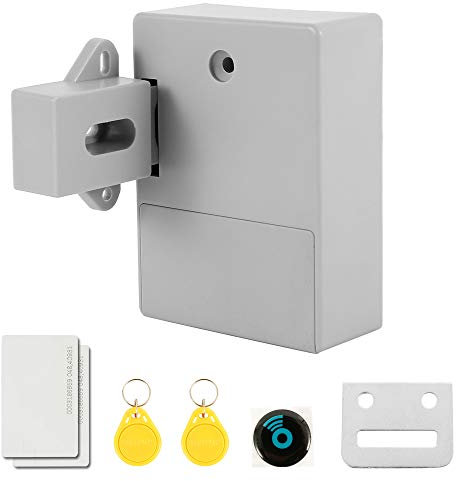 RFID Locks Kit Battery Electronic Cabinet Lock Door Wardrobe Hidden DIY Lock Keyless