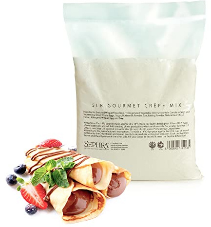 Sephra Gourmet Crêpe Mix - 5lb bag - Just Add Water