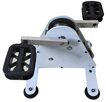 Hörsein Générateur de pédale 50/100 Watt Sortie CC 1-35V Générateur Portable d'urgence PANWU Générateur sans Fer sans Fer, générateur de manivelle de la Main de Charge Rapide USB,Pedal Generator,100W