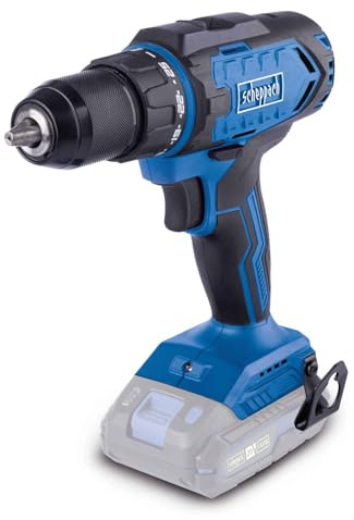 Scheppach Akku Bohrschrauber C-DD45-X | Drehmoment 45Nm | Schnellspannbohrfutter 1,5-13mm | Drehmomentstufen 25+1 | LED-Licht & Gürtelclip | 20V-IXES-Serie | 10 Jahre Garantie | Ohne Akku & Ladegerät
