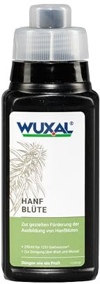 Wuxal Hanfdünger Blüte - 250 ml - Flüssiger Hanfdünger für die Blütephase der Hanfpflanze
