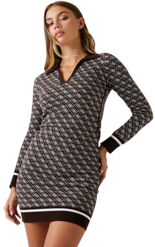 GUESS Polo Aubrey 4G Dress L