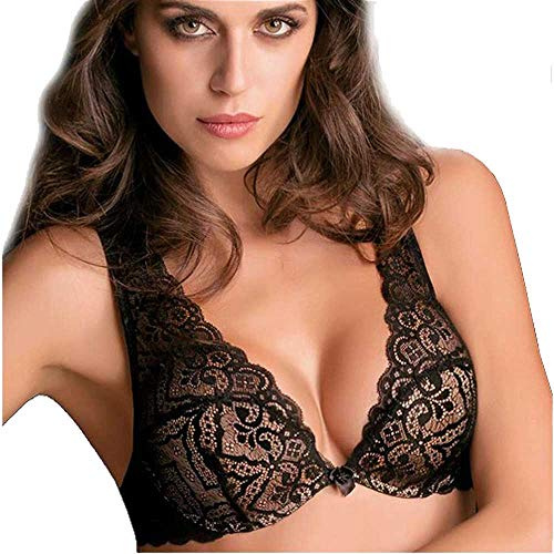 Love And Bra - Reggiseno a Balconcino Bralette in Pizzo Modello Michelle