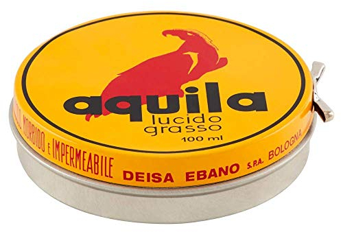 Grasso Aquila Lucido Per Calzature 100Ml Per Cacciatori Pescatori, Pelle