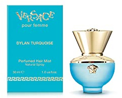 Versace Dylan Turquoise Pour Femme Perfumed Hair Mist for Women 1.0 Ounce