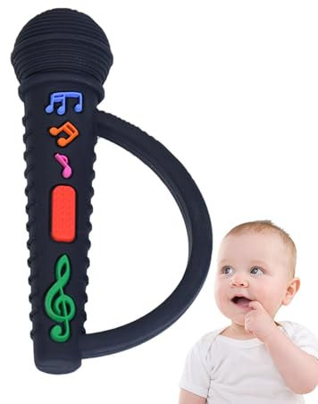 Mando a distancia para mordedor para niños pequeños,Juguetes para masticar para niños pequeños | Mordedor de silicona de juguete para masticar remoto resistente a mordeduras sin BPA anticaída para cal