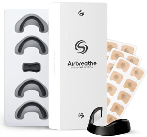 AirBreathe - Steigert die Sauerstoffaufnahme, reduziert Schnarchen, Schnarch stopper, verbessert die Schlafqualität Nasendilatator für eine leichtere Nasenatmung, Nasen Magnet, 30 Tabs, air breathe