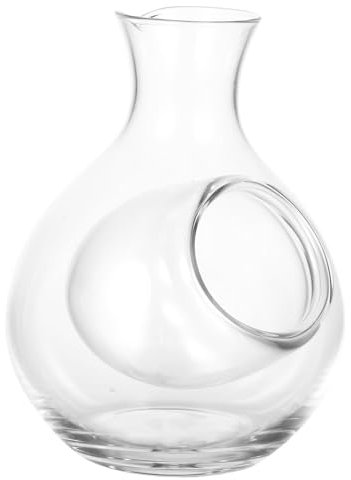 Cabilock Carafe à Liqueur En Verre 300 Ml, Bouteille De Saké Glacée, Carafe à Vin Transparente, Distributrice De Vin De Glace Pour Dégustation Et Bar