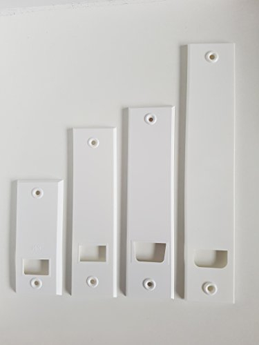 Bayram® 5Stck Rolladen Rollo Jalousie Abdeckplatte Deckplatte Blende Platte 105 135 160 185 (185) Bayram® 5 Stck