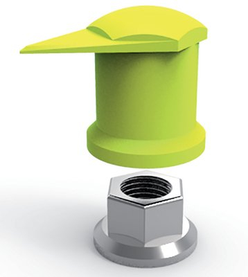 Dustite Radmutternindikator LR 32 mm, VPE = 50 Stück