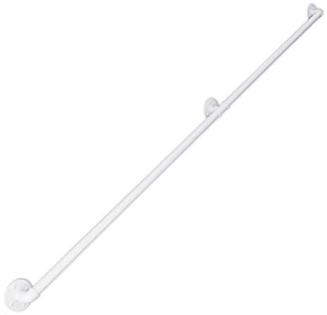 RTY-SC Moderno Blanco Pasamanos de escaleras | Metal de Hierro Forjado barandilla de Escalera Interior y Exterior | Barandilla Kit con Soportes de Pared Apoyabrazos for discapacitados, Ancianos