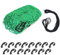Safety Cargo Net 3mx4m For Pickup Truck，Roof Rack Cargo Netting Trailer Luggage Net Heavy Duty Elasticated Polyethylene Bungee Netting for Luggage&Gardens Secure Load Logistics Moving Supplies（Green）