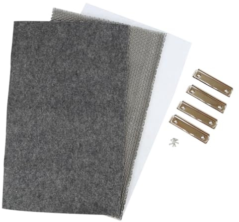 QUMIIRITY Reptile Carpet Terrarium Liner Pad Pet Bedding Substrate for Lizards Turtles Bearded Dragon Vivarium Gray