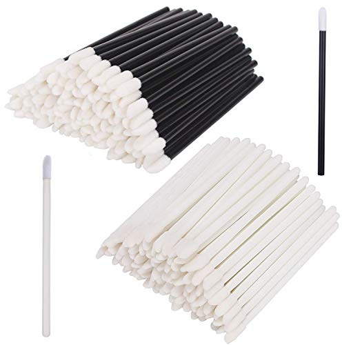 INTVN Pack of 200 Disposable Lip Brushes, Disposable Lipstick for Lip Glaze, Perfect Makeup Tool Kit