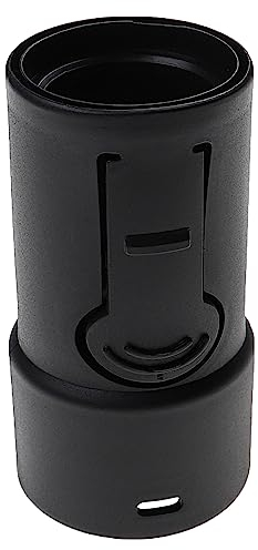 vhbw Adaptador de manguera compatible con Bosch GL-30, GL-20, GL 45 ProEnergy Silence aspiradora - Conexión, extremo de tubo, negro