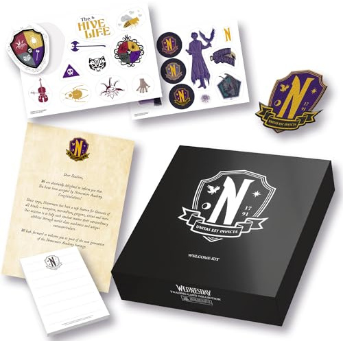 Panini Wednesday Halloween Coffret de 50 Cartes + 5 Cartes XXL
