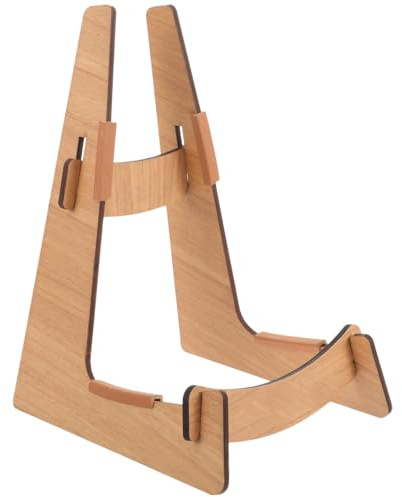 ULDIGI Wooden Guitar Floor Stand Portable Holder for Acoustic Electric Bass Ukulele Cello Mandolin Music Instrument Storage Rack