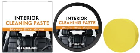 Prodotti Per La Cura Interni,Detergente Protettivo Per Cura Dettagliata,Pasta Detergente 50g Per Macchie Interni Auto - Per Veicoli SUV Berlina Sedili In Pelle Pannelli Plastici Parabrezza Porte