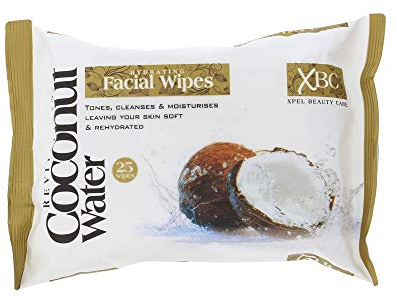 XBC Coconut Water Hydrating Facial Pack Wipes