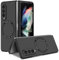 Ysnzaq Magnetisch Hülle für Samsung Galaxy Z Fold3 7.6 Kompatibel mit Magsafe, Militärschutz Sturzschutz Hybrid PC Slim Schutzhülle Stoßfest Handytasche Cover für Samsung Galaxy Z Fold 3. My Black