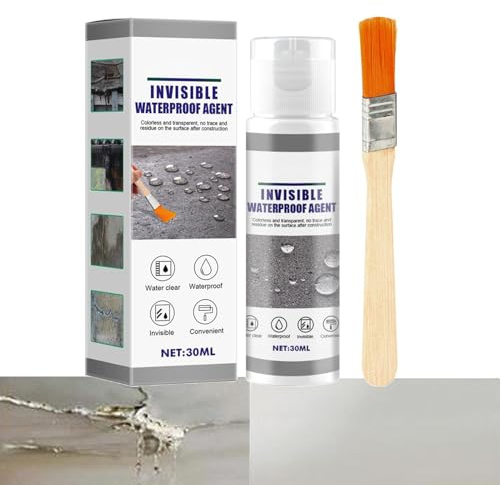 Impermeabilización Impermeable: 100 Ml Impermeabilización Transparente | Spray De Sellado Impermeable | Exterior Impermeable | Sellador De Pulverización Antifugas | Reparación De Grietas Y Grietas