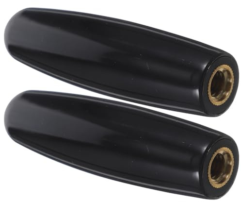NUOBESTY Poignée de Robinet de Bière Robuste en Plastique, Lot de 2 Pièces, Compatible Tireuse Bière, Accessoire pour Fût, Usage Bar Domestique et Professionnel