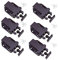 6 chiusure per armadio con sblocco al tocco, serrature magnetiche Goodchanceuk per cassetto, premere per aprire, sblocco al tocco
