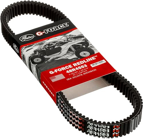 Gates 48R4553 G-Force RedLine Continuously Variable Transmission (CVT) Belt