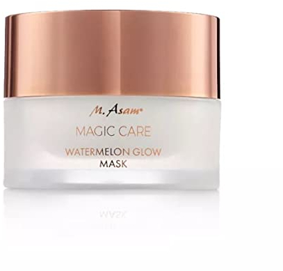 M. Asam MAGIC CARE Watermelon Glow Mask (30 ml) – Durchblutungsfördernde Gesichtsmaske mit schimmernder Gel-Textur, bringt die Haut zum Strahlen durch magische Glow-Formel, Gesichtspflege