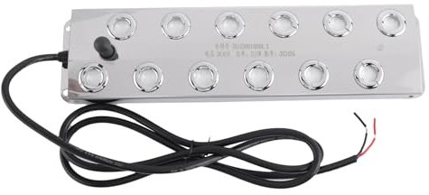 Kipebep 12 TêTes Brumisateur à Ultrasons Brumisateur Humidificateur d'air D' Brumisateur Machine Brumisateur en Acier Inoxydable