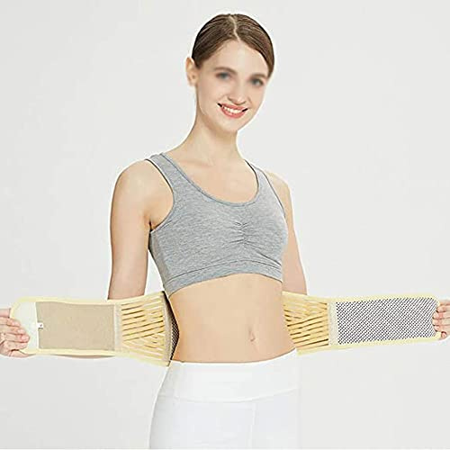 Self-heating Waist Bandage Belt, Magnetic Back Bandage Belt, Heated Lumbar Support For Lower Back Muscle Injuries, Hernia, Breathable, Comfortable For Men