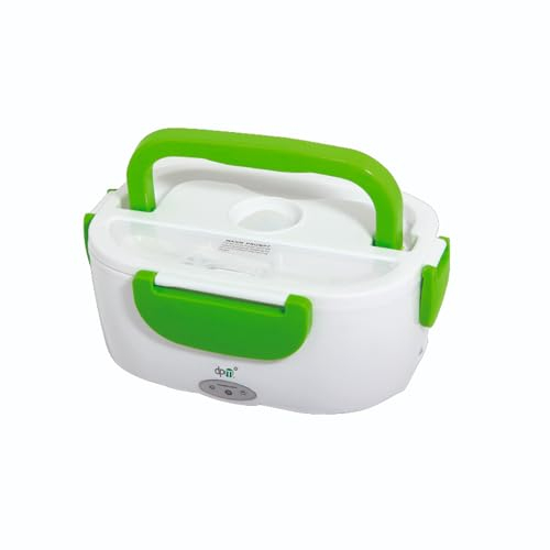 Wintem Scaldavivande Lunchy Box Inox - Portavivande Termico Elettrico 220V - Ideale per Ufficio, Scuola - Lunch Box Riscaldabile in Plastica - Mantieni il Tuo Cibo Caldo e Delizioso