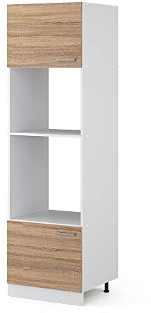 Vicco Mikrowellenschrank R-Line, Sonoma, 60 cm
