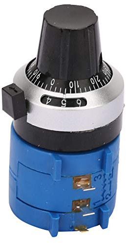 3590S-2-101L Multiple Circles Rotary Wire Wound Precision Potentiometer,100Ohm Precision Multi Turn Wirewound,3PCS knob