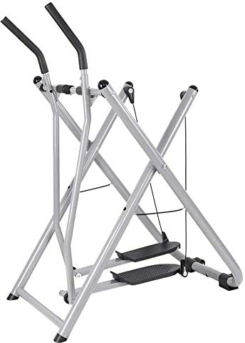 GzxLaY Ellipsentrainer für den Heimgebrauch, Fitnessgeräte Heimgymnastik Fahrradtraining Air Walker, Cardio Dual Trainer aufrecht